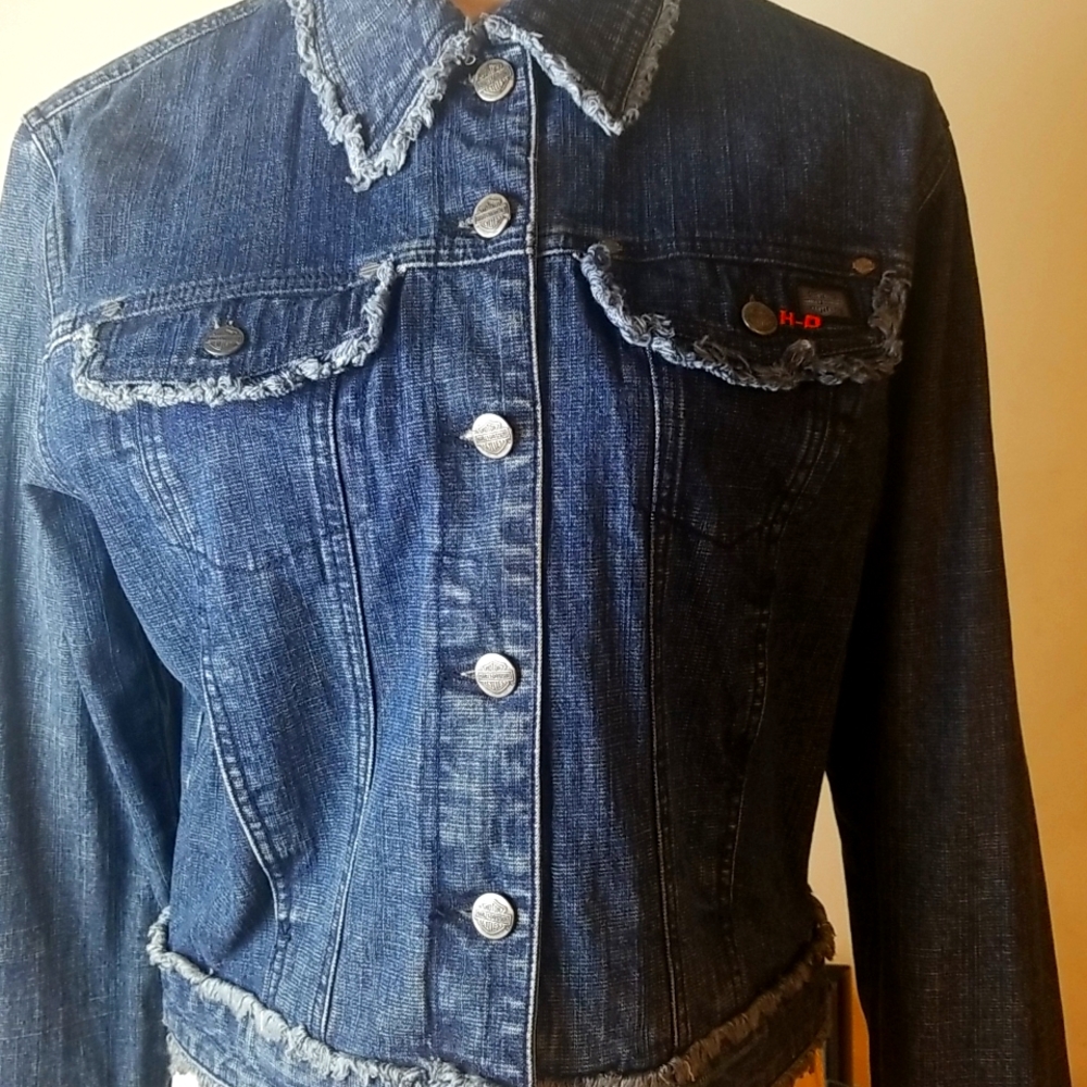 Harley Davidson Jean jacket size S